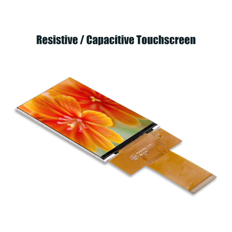 480x800 Resolution 4.3 Inch Full View Angle LCD Display