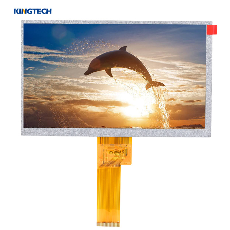 LVDS Interface 7 Inch 1024x600 Resolution LCD Display