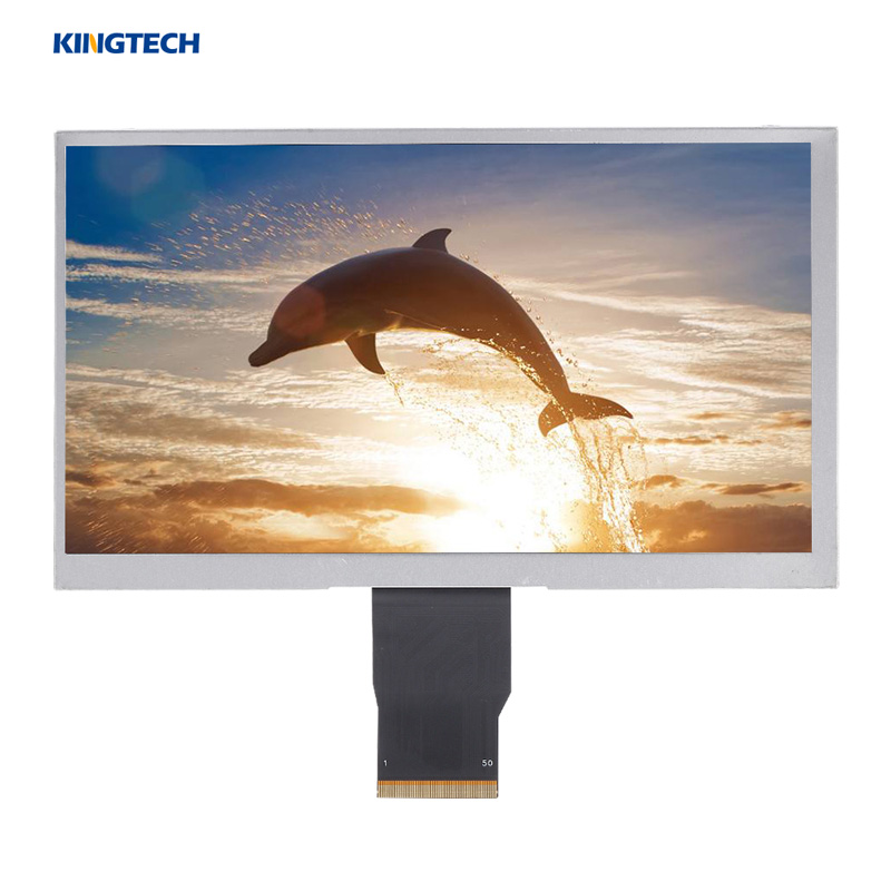 TTL-liitäntä 7 tuuman 1024x600 kaiken katselukulman LCD-näyttö