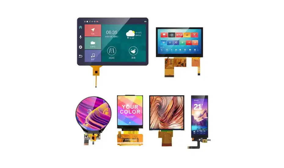 TFT LCD-näyttömoduuli