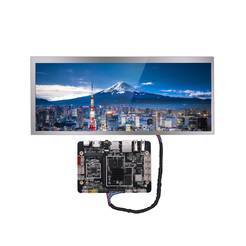 12,3 tuuman tangotyyppi 1920x720 LCD-näyttö päätaulu kanssa