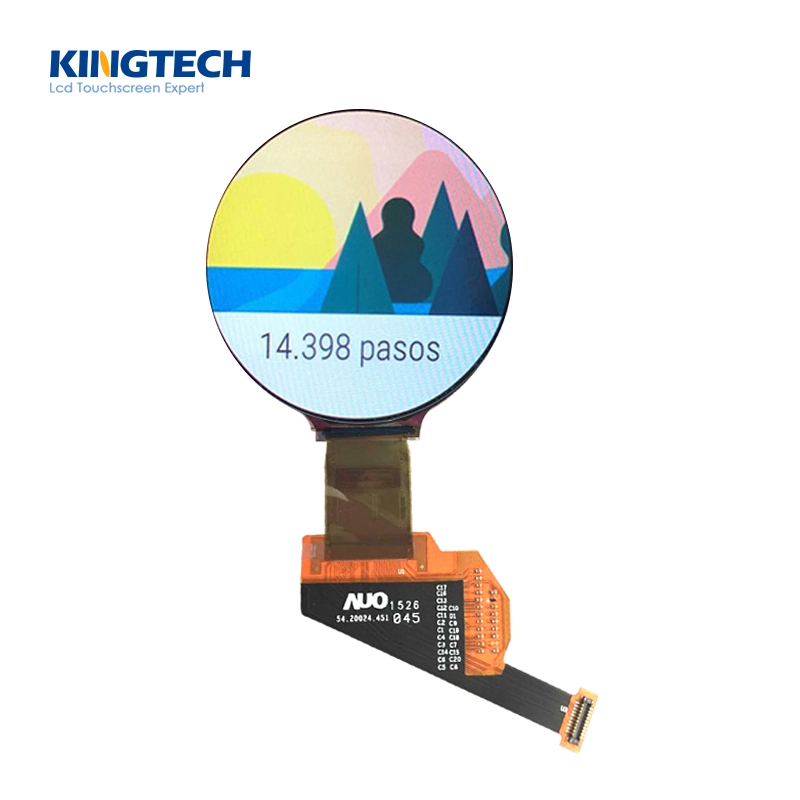 1.39 Inch 400 400 Amoled pyöreä Super Thin näyttö Multi Touch Screen ja Mipi HDMI-tauluun