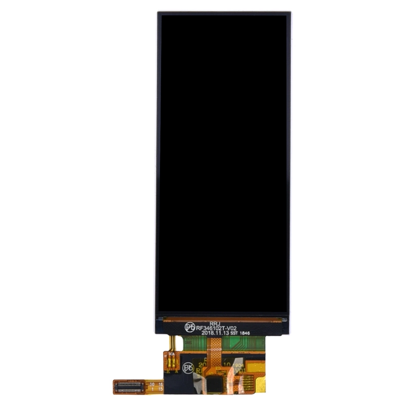 Kaikki näkymä kulma 3,46 tuumaa 340x800 MIPI TFT Touch näyttöä