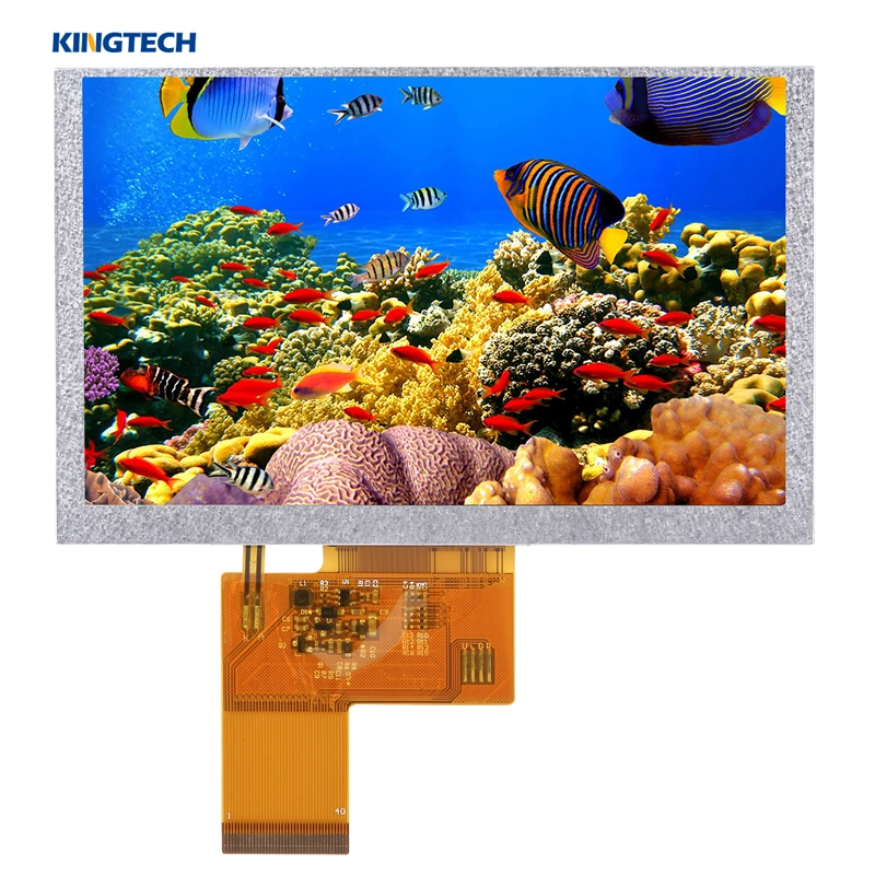 480x272 RGB-liittymä 5,0 tuumaa TFT LCD-näyttöä