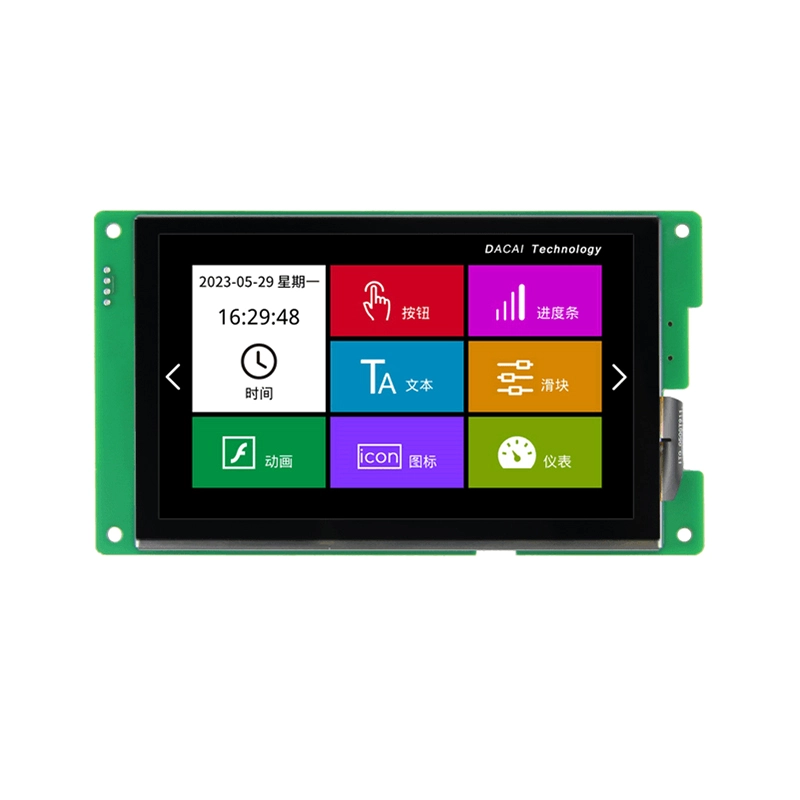 5 tuumaa 800*480 UART Serial HMI-näyttömoduuli